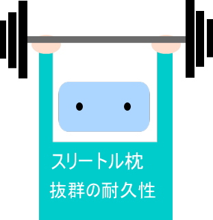 枕の耐久性