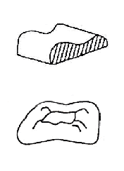 低反発枕と真ん中が窪んだ枕